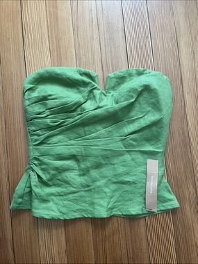 Reformation Madelyn Linen Top Brand New